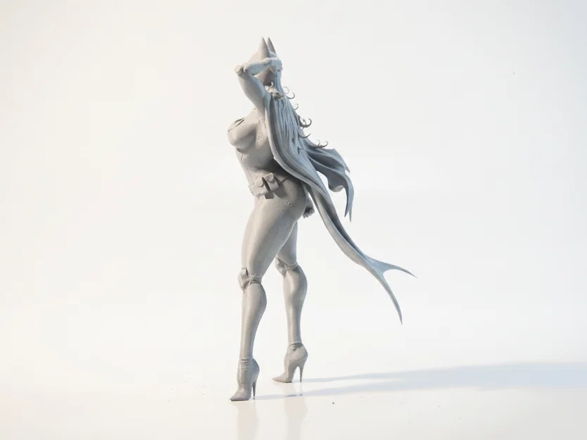 Tượng Batwoman DC Comics - Mẫu 3D Printable (STL) - Image 2