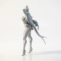 Tượng Batwoman DC Comics - Mẫu 3D Printable (STL) - Thumbnail 2