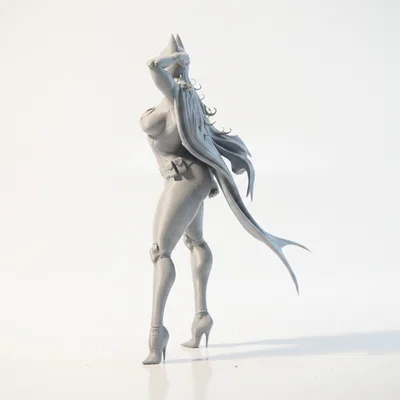 Tượng Batwoman DC Comics - Mẫu 3D Printable (STL)