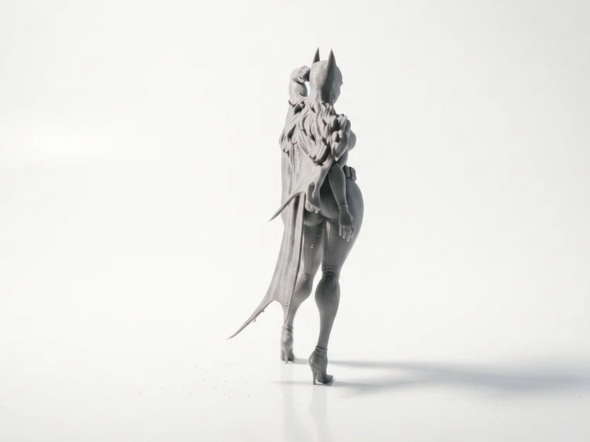 Tượng Batwoman DC Comics - Mẫu 3D Printable (STL) - Image 3