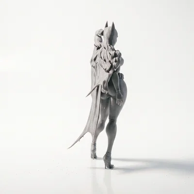 Tượng Batwoman DC Comics - Mẫu 3D Printable (STL)