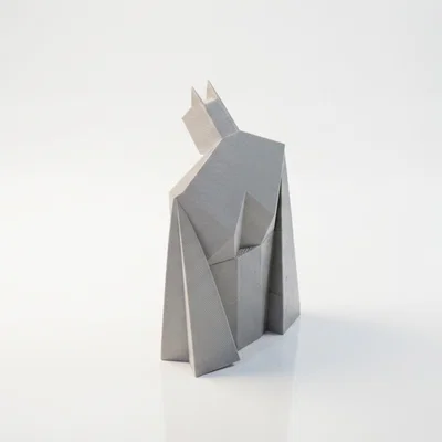 Tượng Batman Brutalist (DC Comics) 3D Printable - File STL