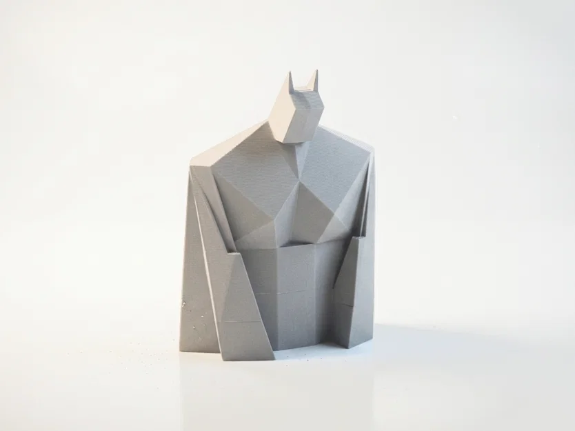 Tượng Batman Brutalist (DC Comics) 3D Printable - File STL - Image 4