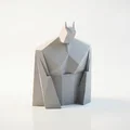 Tượng Batman Brutalist (DC Comics) 3D Printable - File STL - Thumbnail 4