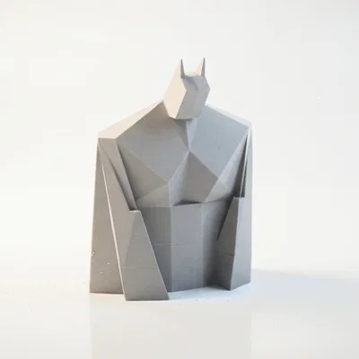 Tượng Batman Brutalist (DC Comics) 3D Printable - File STL