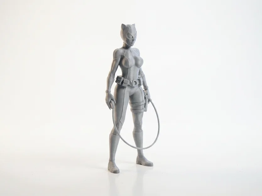 Tượng Catwoman DC Comics – Mẫu STL 3D Printable - Image 1