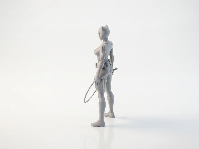 Tượng Catwoman DC Comics – Mẫu STL 3D Printable - Image 2
