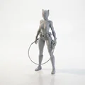 Tượng Catwoman DC Comics – Mẫu STL 3D Printable - Thumbnail 4