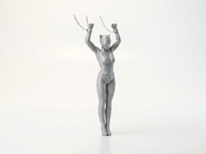Tượng Catwoman DC Comics – Mô hình sưu tầm 3D Printable (STL) - Image 1