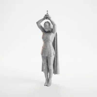Tượng Supergirl Bị Xích DC Comics 3D Printable (STL)