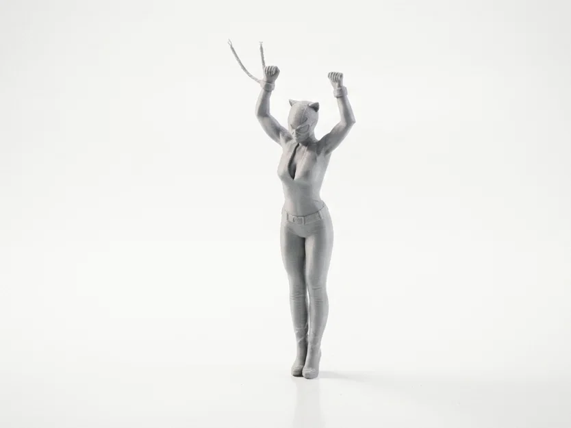 Tượng Catwoman DC Comics – Mô hình sưu tầm 3D Printable (STL) - Image 3