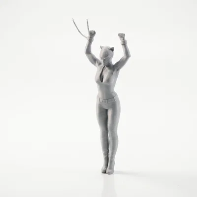 Tượng Catwoman DC Comics – Mô hình sưu tầm 3D Printable (STL)