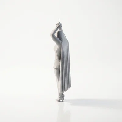 Tượng Supergirl Bị Xích DC Comics 3D Printable (STL)