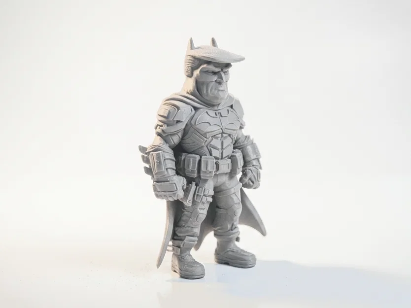 Tượng Batman DC Comics – Mô hình 3D Printable (STL) Siêu Anh Hùng - Image 1