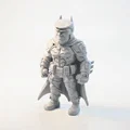 Tượng Batman DC Comics – Mô hình 3D Printable (STL) Siêu Anh Hùng - Thumbnail 4