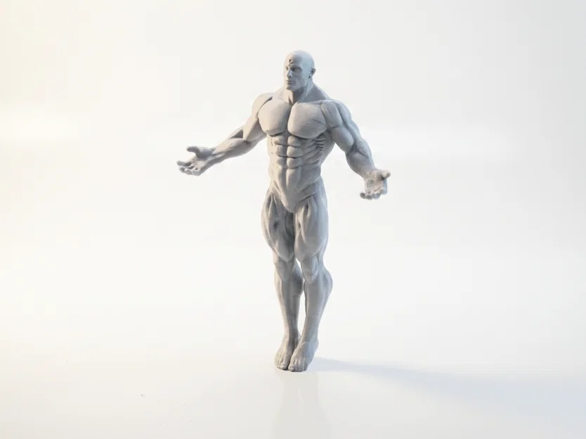 Tượng Dr Manhattan DC Comics 3D Printable - Image 2