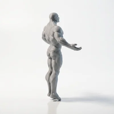 Tượng Dr Manhattan DC Comics 3D Printable