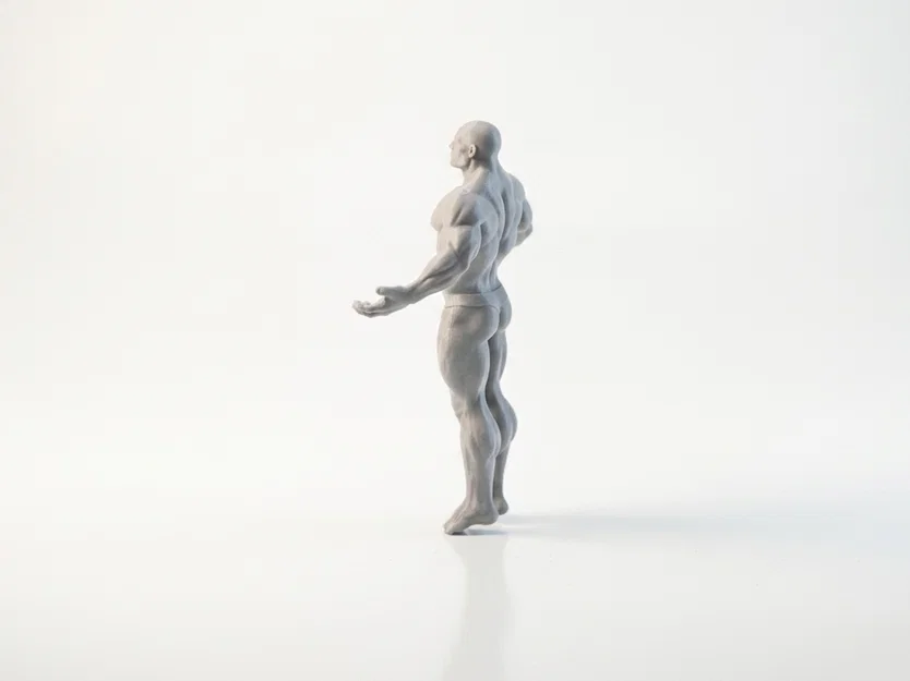 Tượng Dr Manhattan DC Comics 3D Printable - Image 4