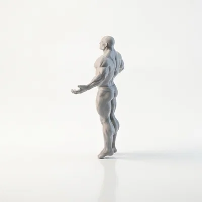 Tượng Dr Manhattan DC Comics 3D Printable