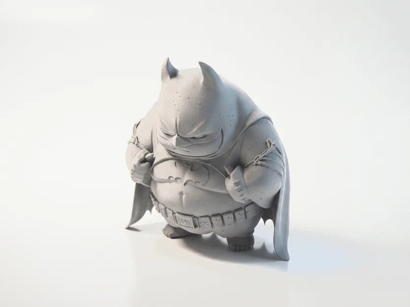 Tượng Batman Mập DC Comics In 3D (STL) – Fat Batman Figurine - Image 3
