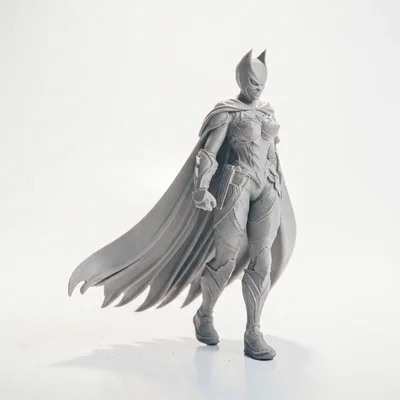 Tượng Female Batman DC Comics – Mẫu STL 3D Printable