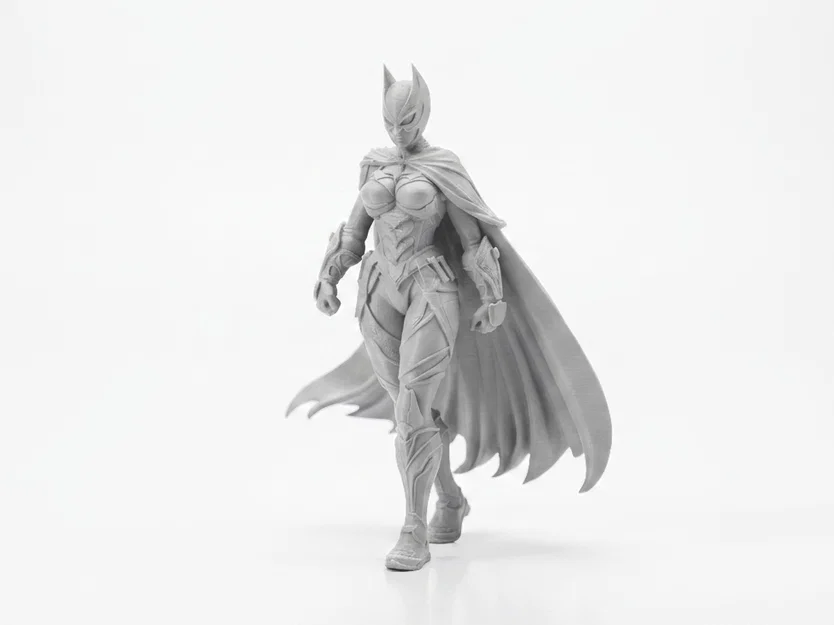 Tượng Female Batman DC Comics – Mẫu STL 3D Printable - Image 2