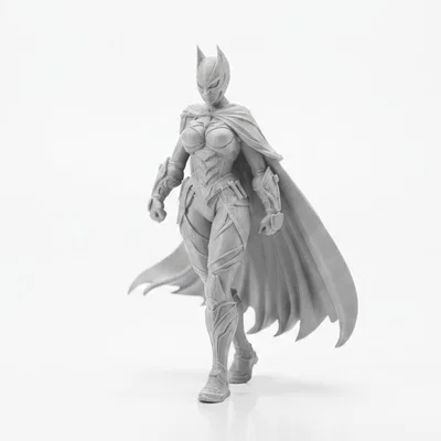 Tượng Female Batman DC Comics – Mẫu STL 3D Printable