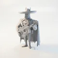 Tượng Batman Chơi Guitar (DC Comics) 3D Printable - File STL - Thumbnail 1