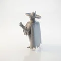 Tượng Batman Chơi Guitar (DC Comics) 3D Printable - File STL - Thumbnail 3