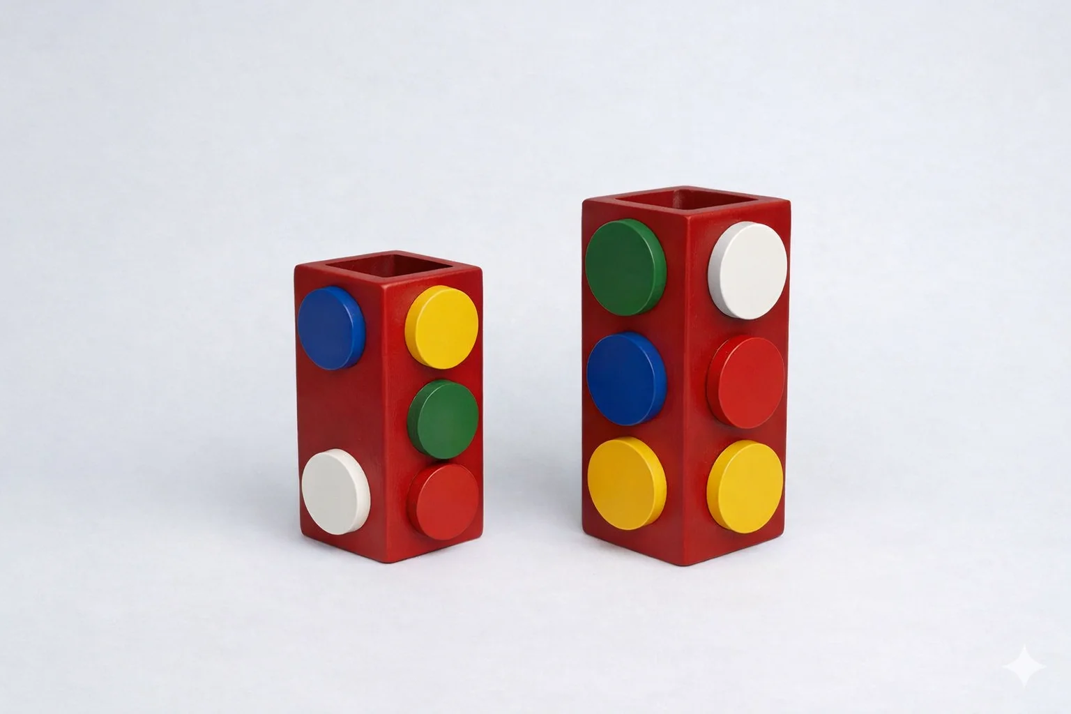 Mẫu in 3D LegoVase - Lọ cắm bút, lọ hoa phong cách Lego sán… 1