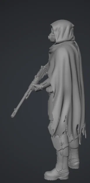 Grimdark Wasteland Sniper 1 – Xạ Thủ Vùng Hoang Tàn - Image 2