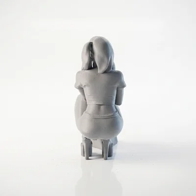 Tượng Harley Quinn Dáng Chồm (Crouching) DC Comics - 3D Printable
