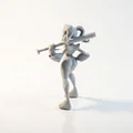 Tượng Harley Quinn (DC Comics) 3D Printable STL - Thumbnail 2