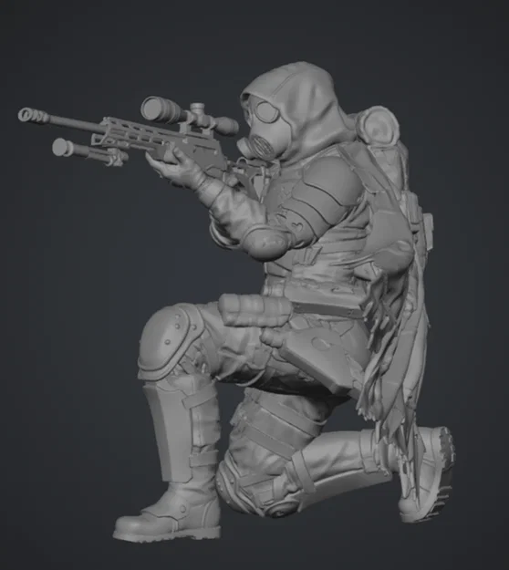 Grimdark Wasteland Sniper 2 – Xạ thủ hoang mạc grimdark - Image 2