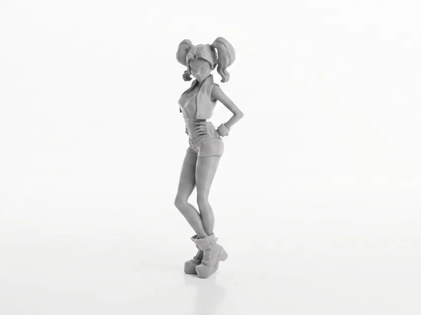 Mô hình in 3D Harley Quinn (DC Comics) – Figurine Collectible (STL) - Image 1