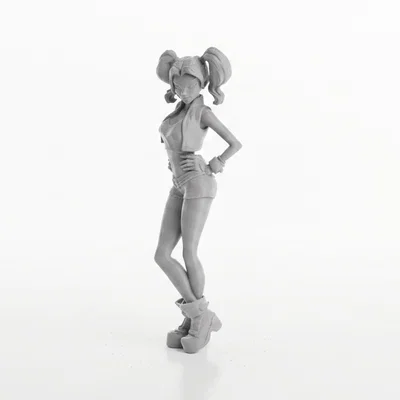 Mô hình in 3D Harley Quinn (DC Comics) – Figurine Collectible (STL)