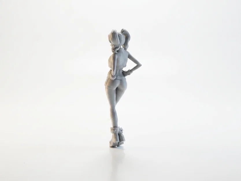 Mô hình in 3D Harley Quinn (DC Comics) – Figurine Collectible (STL) - Image 2