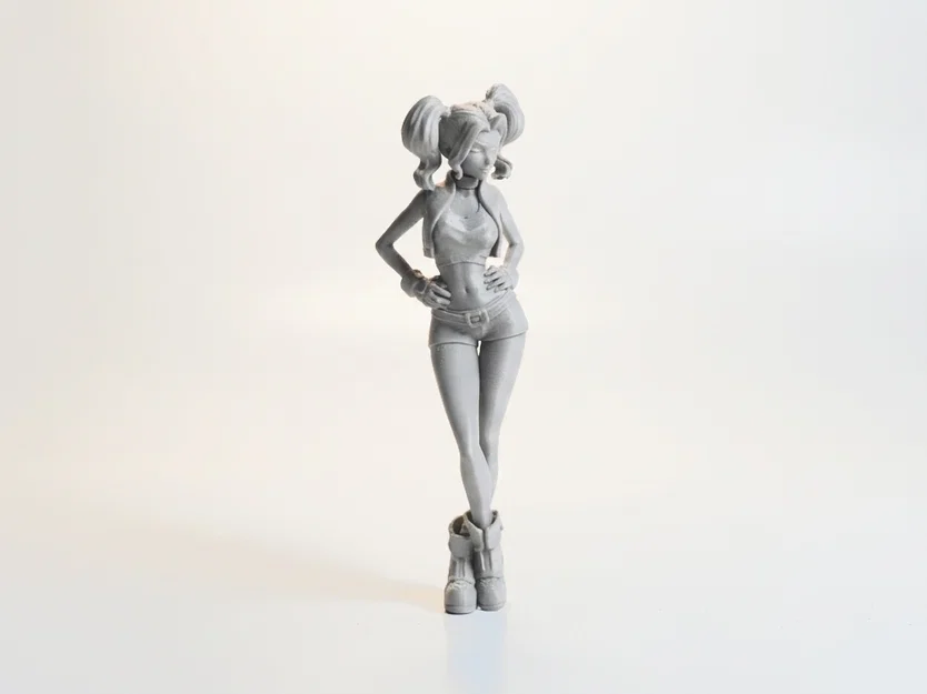 Mô hình in 3D Harley Quinn (DC Comics) – Figurine Collectible (STL) - Image 4