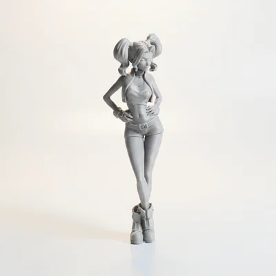 Mô hình in 3D Harley Quinn (DC Comics) – Figurine Collectible (STL)