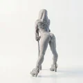 Mô hình in 3D Harley Quinn cầm chày baseball (DC Comics) - STL Figurine - Thumbnail 4