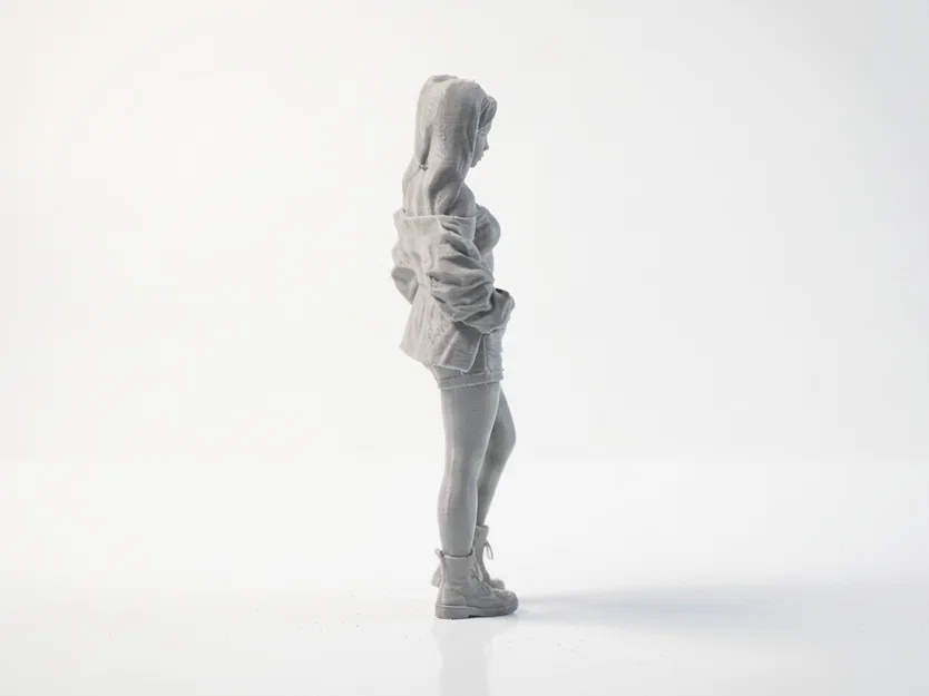 Mô hình in 3D Harley Quinn (DC Comics) – Figurine Collectible (STL) - Image 2