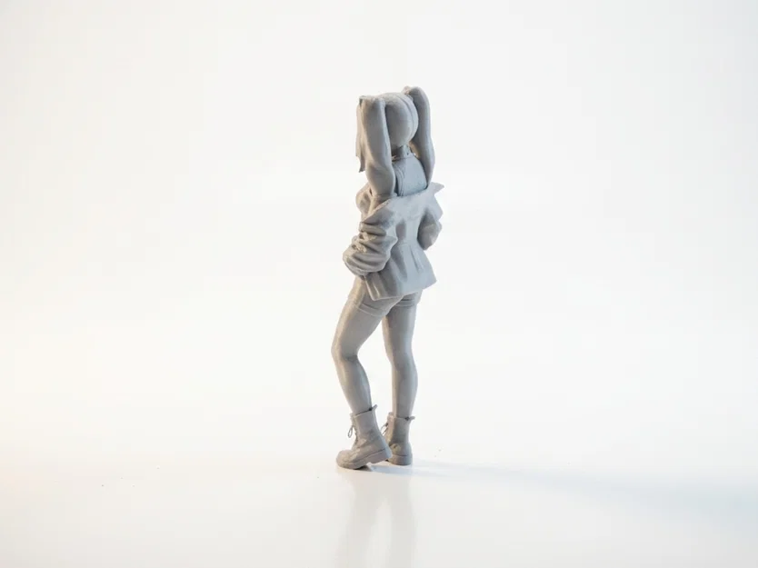 Mô hình in 3D Harley Quinn (DC Comics) – Figurine Collectible (STL) - Image 3