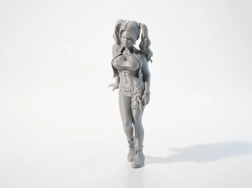 Figurine Harley Quinn DC Comics – Mẫu 3D Printable (STL) - Image 1