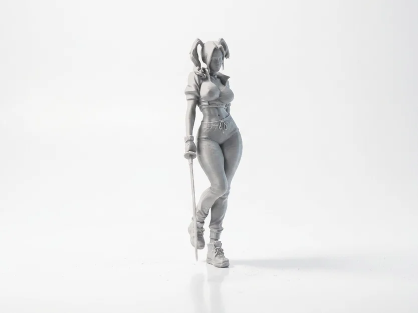 Mô hình Harley Quinn Figurine DC Comics 3D Printable - Image 1
