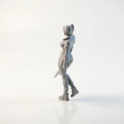 Mô hình Harley Quinn Figurine DC Comics 3D Printable