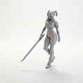Mô hình Harley Quinn Figurine DC Comics 3D Printable - Thumbnail 3