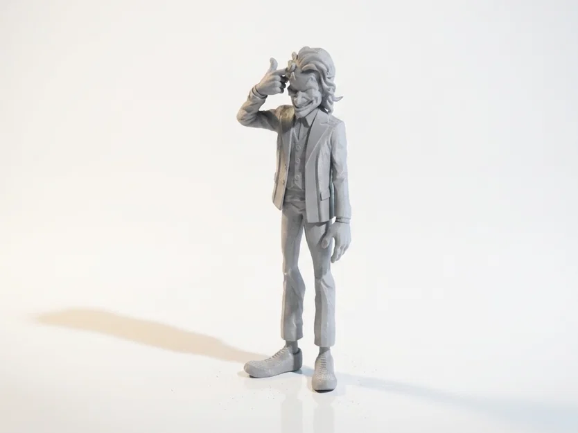 Tượng Joker – Phản Diện DC Comics 3D Printable (STL) - Image 1