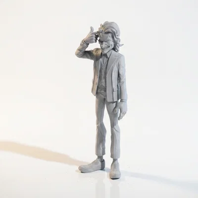 Tượng Joker – Phản Diện DC Comics 3D Printable (STL)