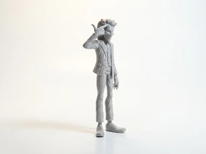 Tượng Joker – Phản Diện DC Comics 3D Printable (STL) - Image 3