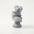 Tượng Bust Quân Vua Cờ Vua Joker (DC Comics) – 3D Printable - Thumbnail 2